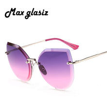 Load image into Gallery viewer, Rimless Fashion Cat Eye Sunglasses