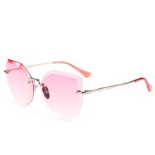 Load image into Gallery viewer, Rimless Fashion Cat Eye Sunglasses