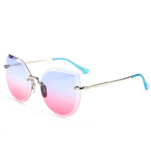 Load image into Gallery viewer, Rimless Fashion Cat Eye Sunglasses