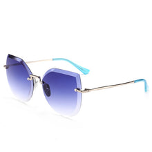 Load image into Gallery viewer, Rimless Fashion Cat Eye Sunglasses