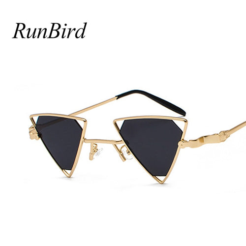 RunBird Vintage Punk Triangle Sunglasses