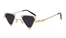 Load image into Gallery viewer, RunBird Vintage Punk Triangle Sunglasses