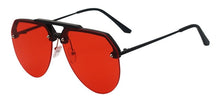 Load image into Gallery viewer, SHAUNA Oversize Candy Colors Pilot Sunglasses
