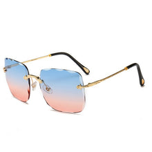 Load image into Gallery viewer, Square Rimless Sunglasses