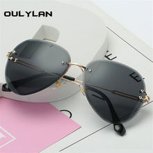 Load image into Gallery viewer, Oulylan Rimless Sunglasses